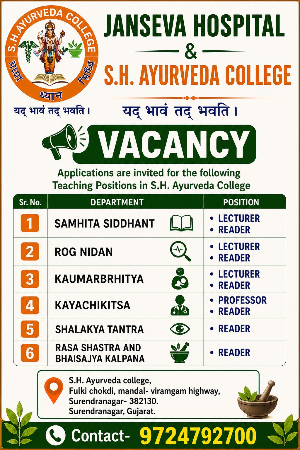 Current Openings